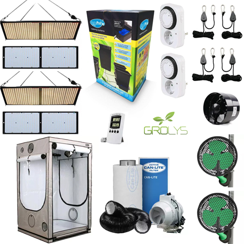 PRO telt kit 480w Qboard – Inkl Autopot vandningssystem
