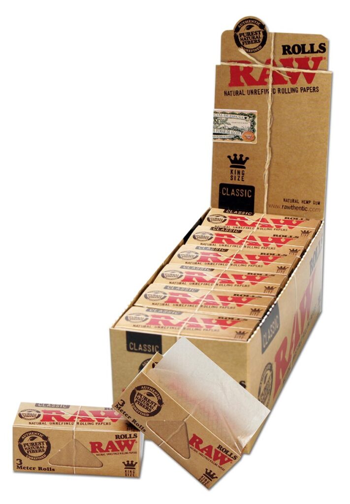 RAW’ Classic Rolls Cigarette Paper KS