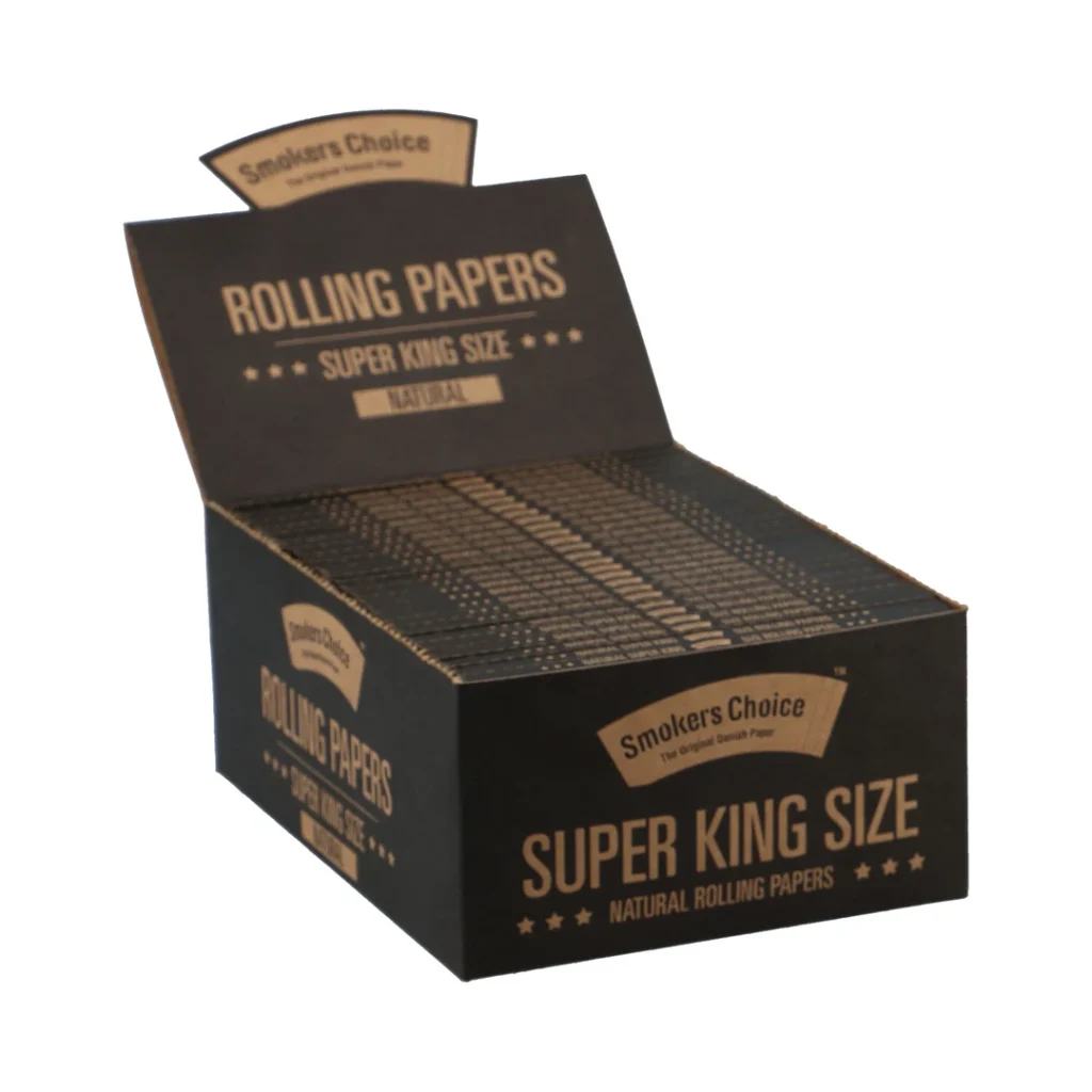 Super King Size Brun papir SmokersChoice