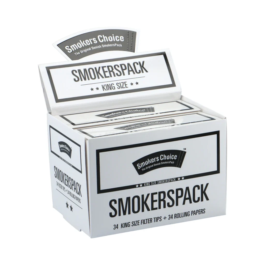 King Size White Smokerspack