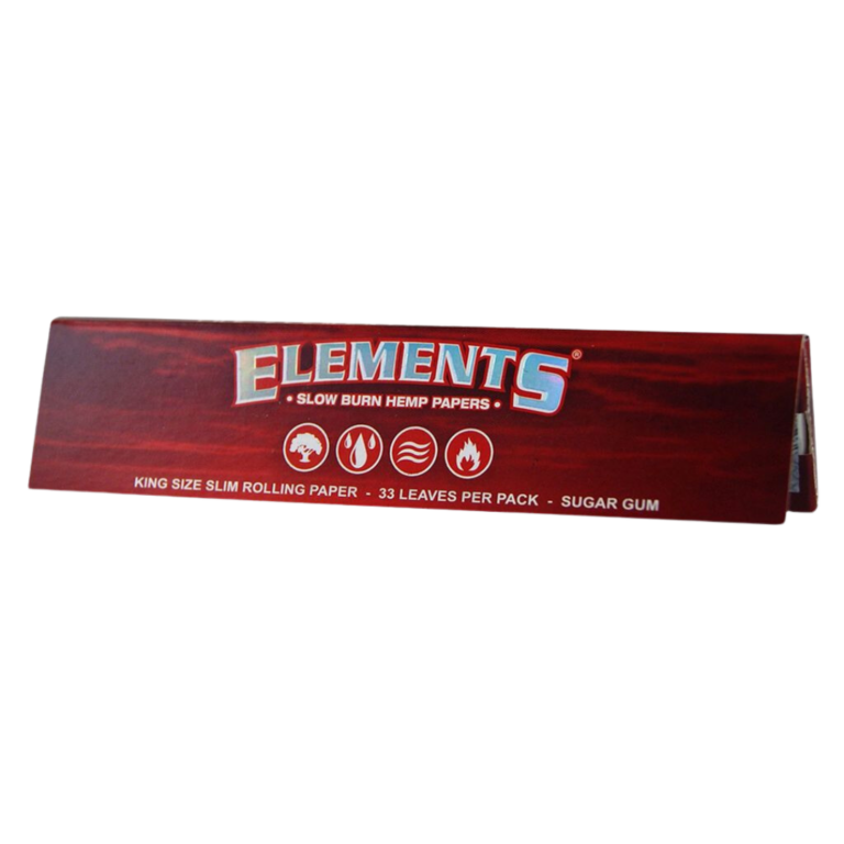 Elements – Red Kingsize Slim Hamp (1)