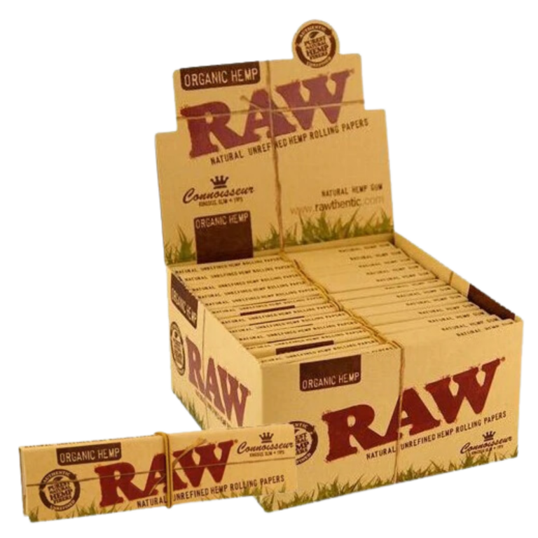Raw – Kingsize Slim Hamp Kombi Filter + Papir