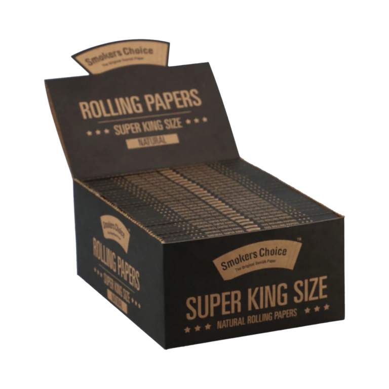 Super King Size Brun papir – SmokersChoice
