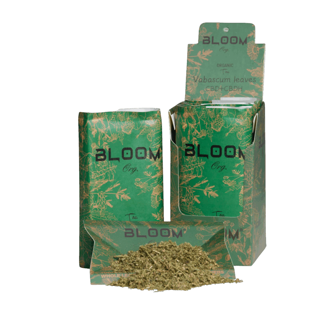 Bloom Vabascum Flower Tea Green - tobaks erstatning
