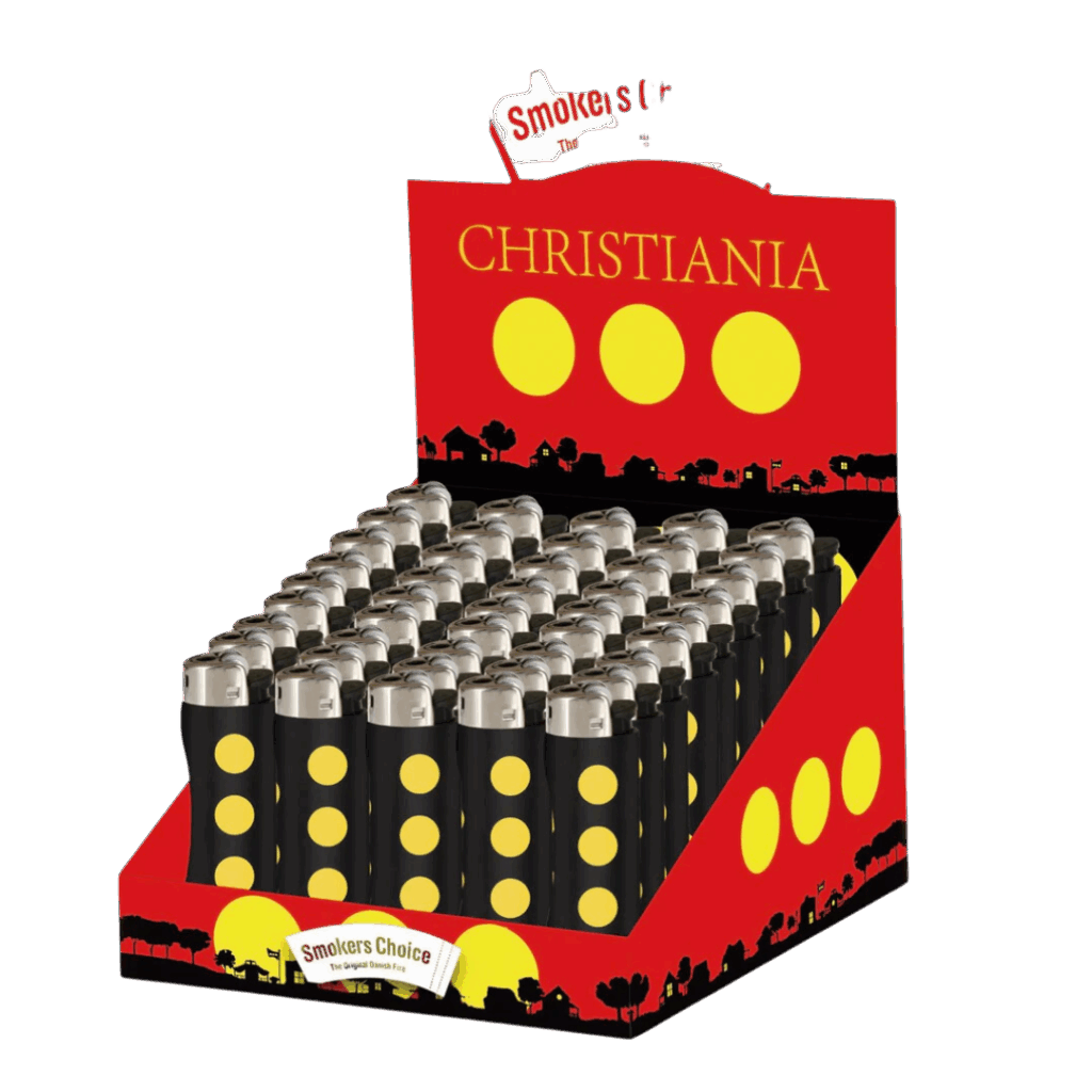 Christiania Lighter Black - Smokers Choice