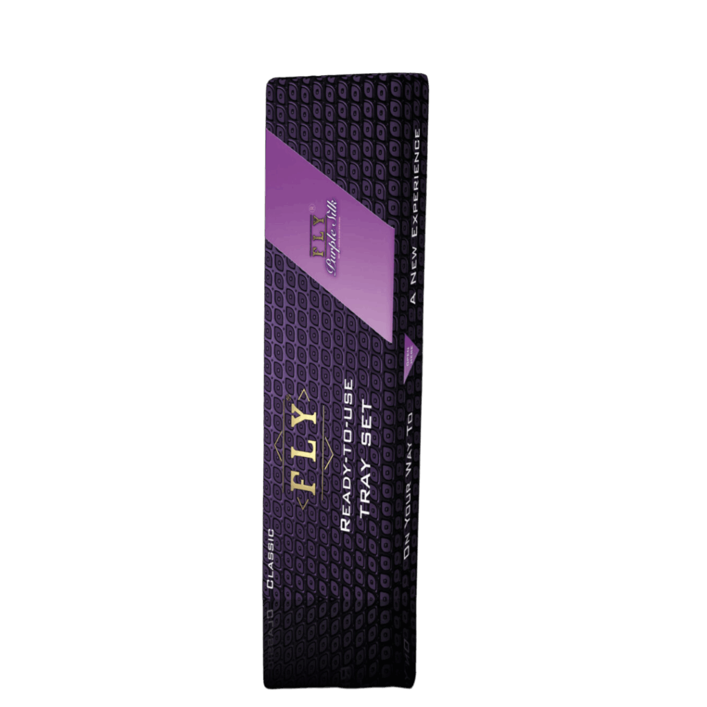 Fly classic tray set - Purple silk