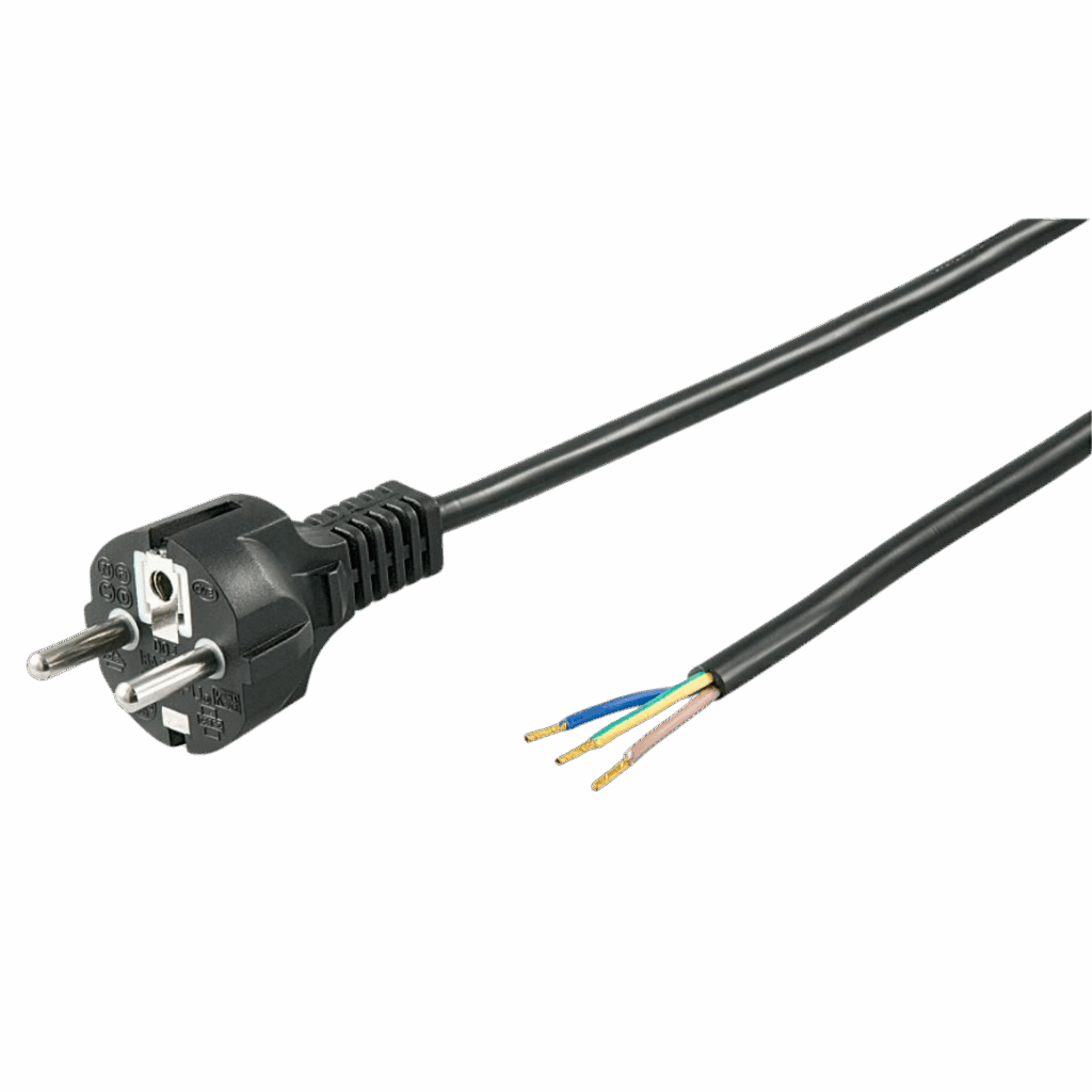 Kabel med stikprop