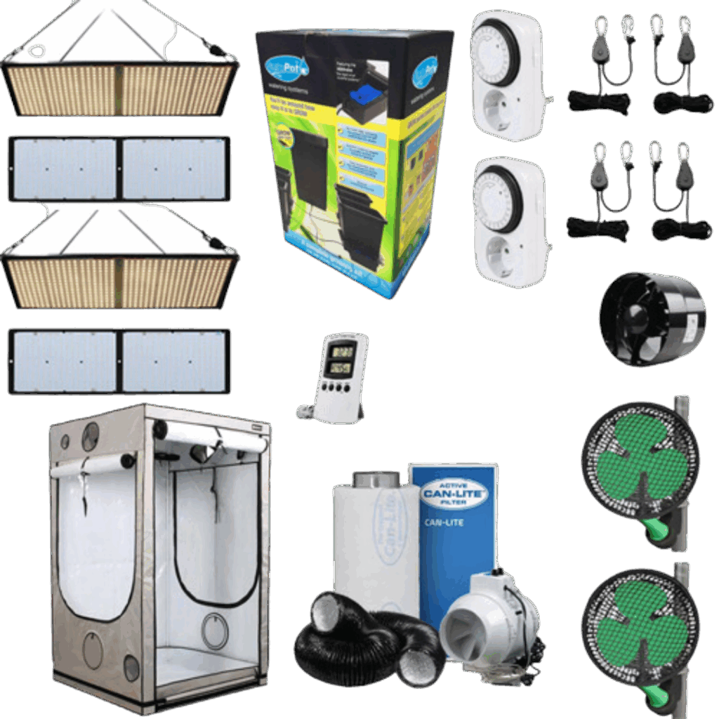 PRO telt kit 440w Qboard - Inkl Autopot vandningssystem