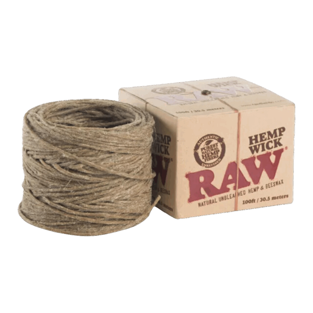 Raw Hemp Wick Tændsnor