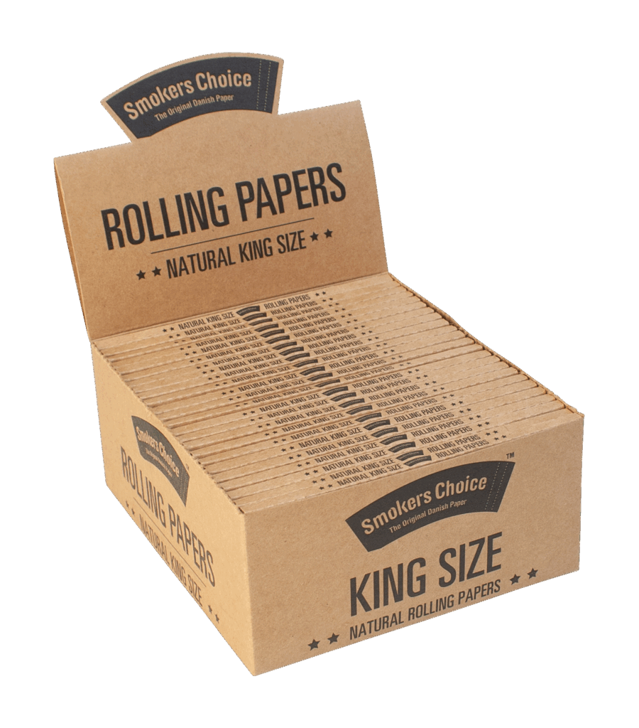 King Size slim brun - Smokers Choice