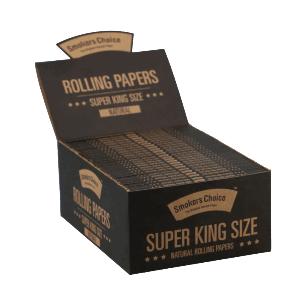 Super King Size Brun papir - SmokersChoice