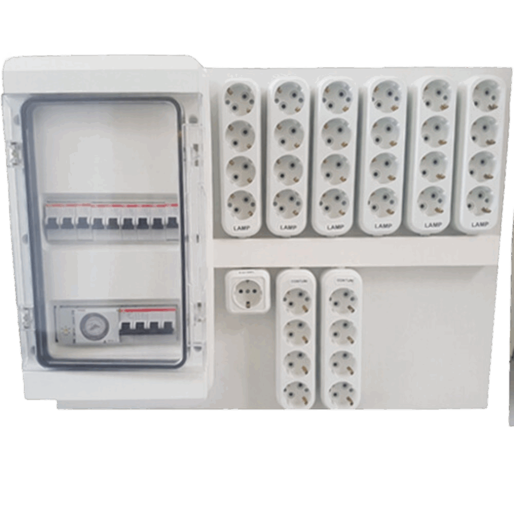 TimerSkab - Komplet Med Ventilation Og Varme Udtag