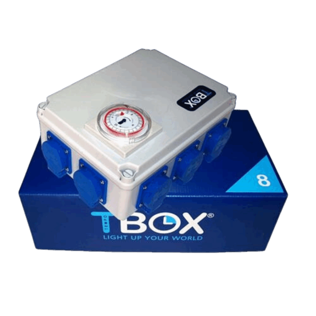 Timerboks 8x600w