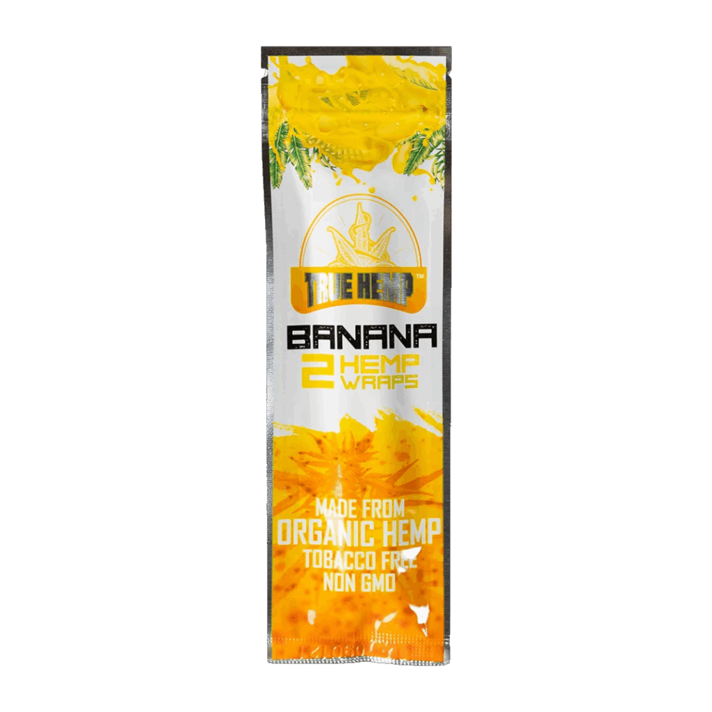 True Hemp Blunt Wrap - Banana