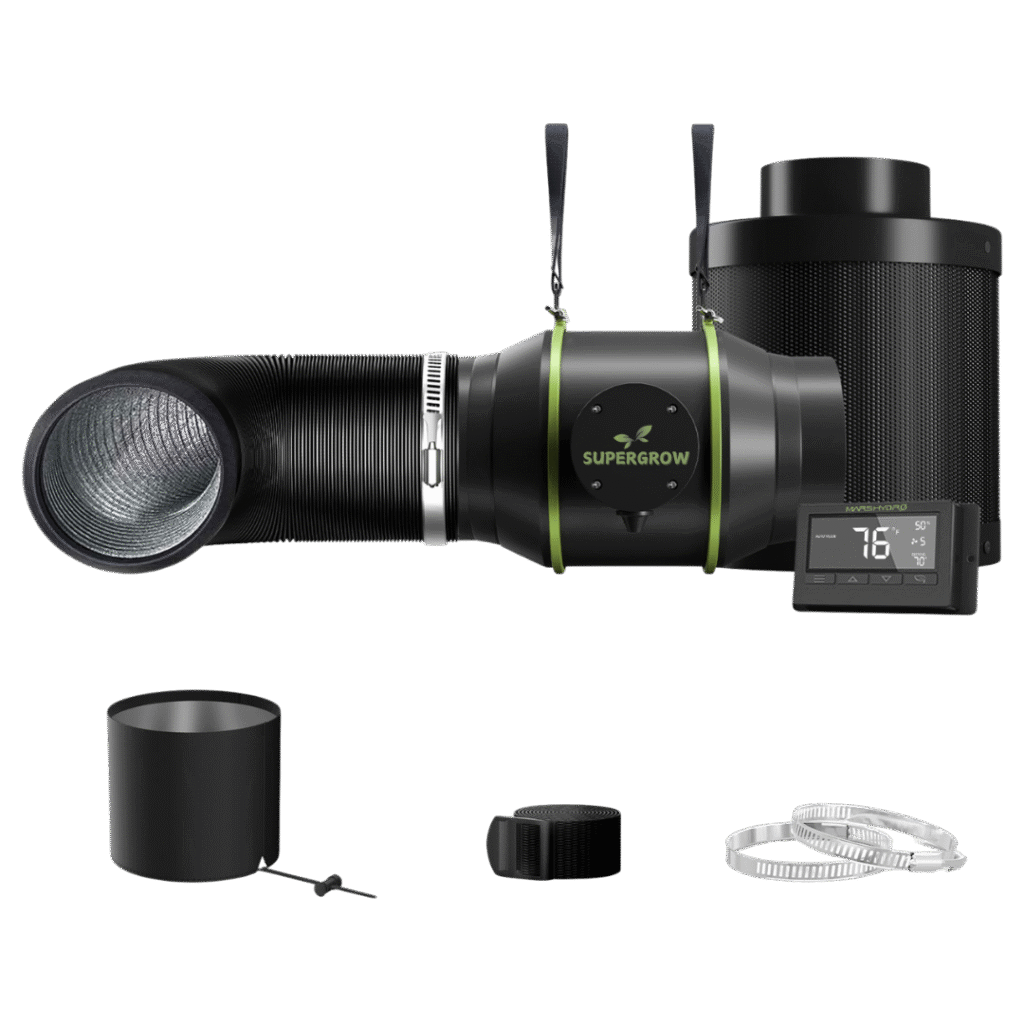 Premium Ec Digital Ventilations Kit - SuperGrow