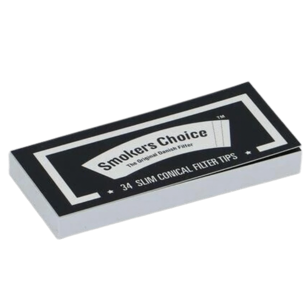 Filter Tips Slim Conical Black - Smokers Choice