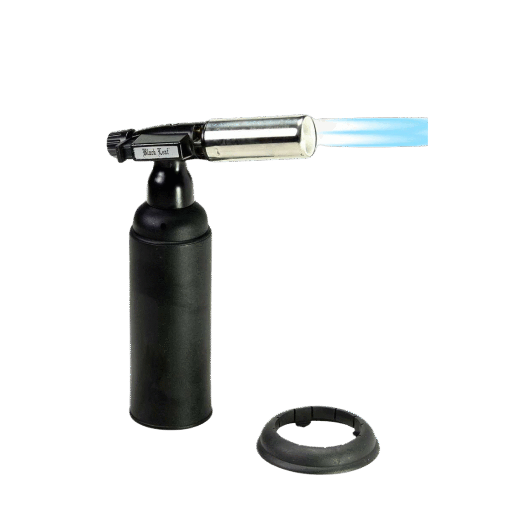 Gas brænder Torch sort - Black Leaf