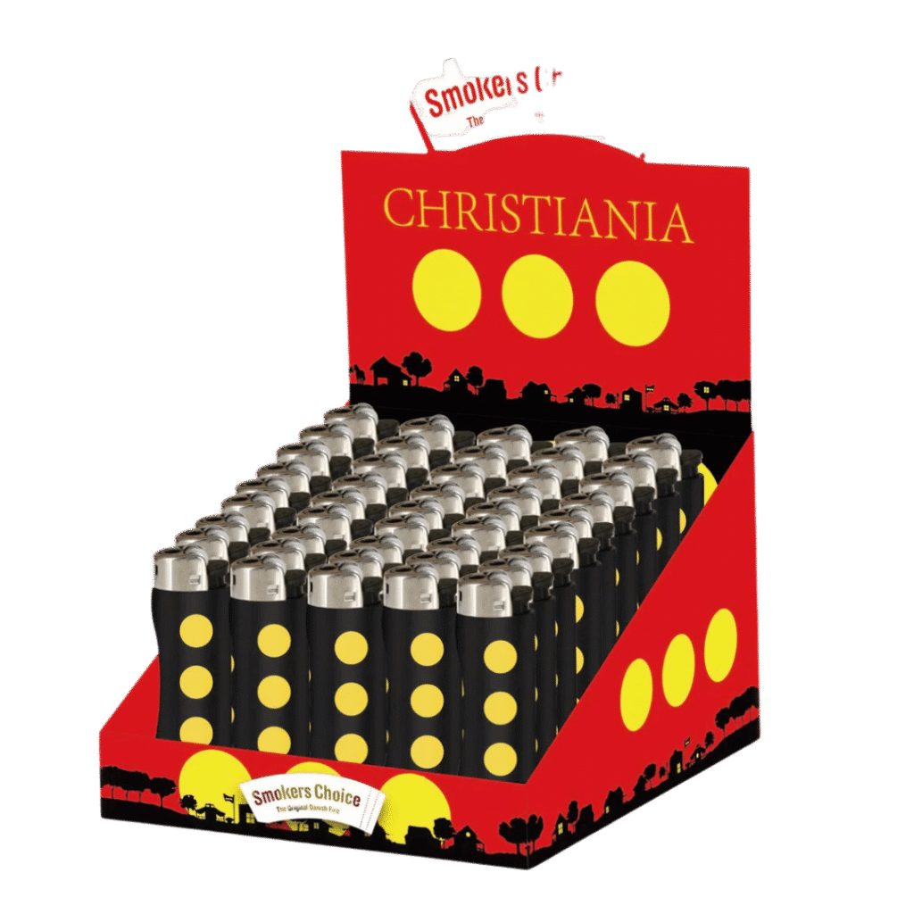 Christiania Lighter Black - Smokers Choice