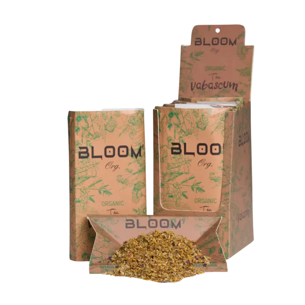 Bloom Vabascum leafe Tea brown - urtemix