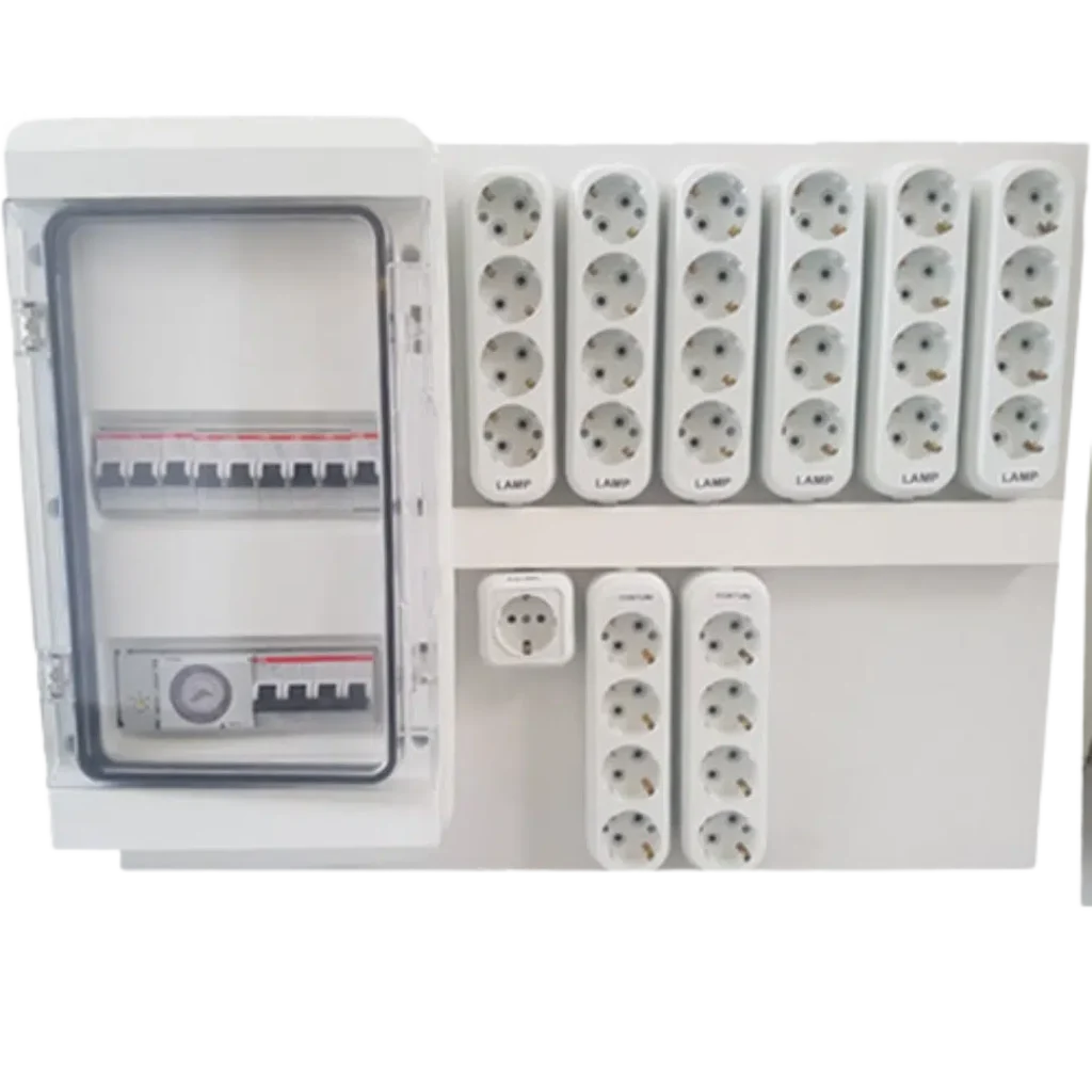 TimerSkab - Komplet Med Ventilation Og Varme Udtag