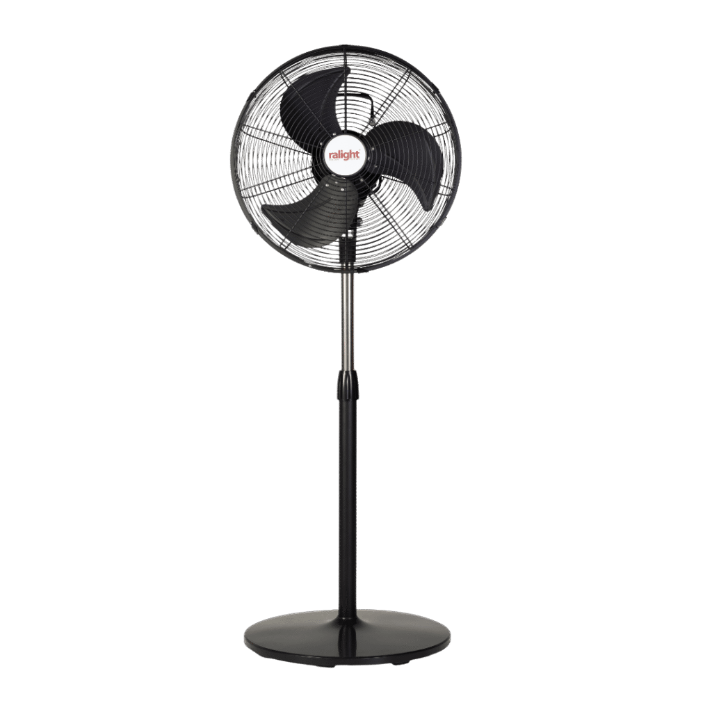 Ralight stand ventilator - 45 cm 75W, sort