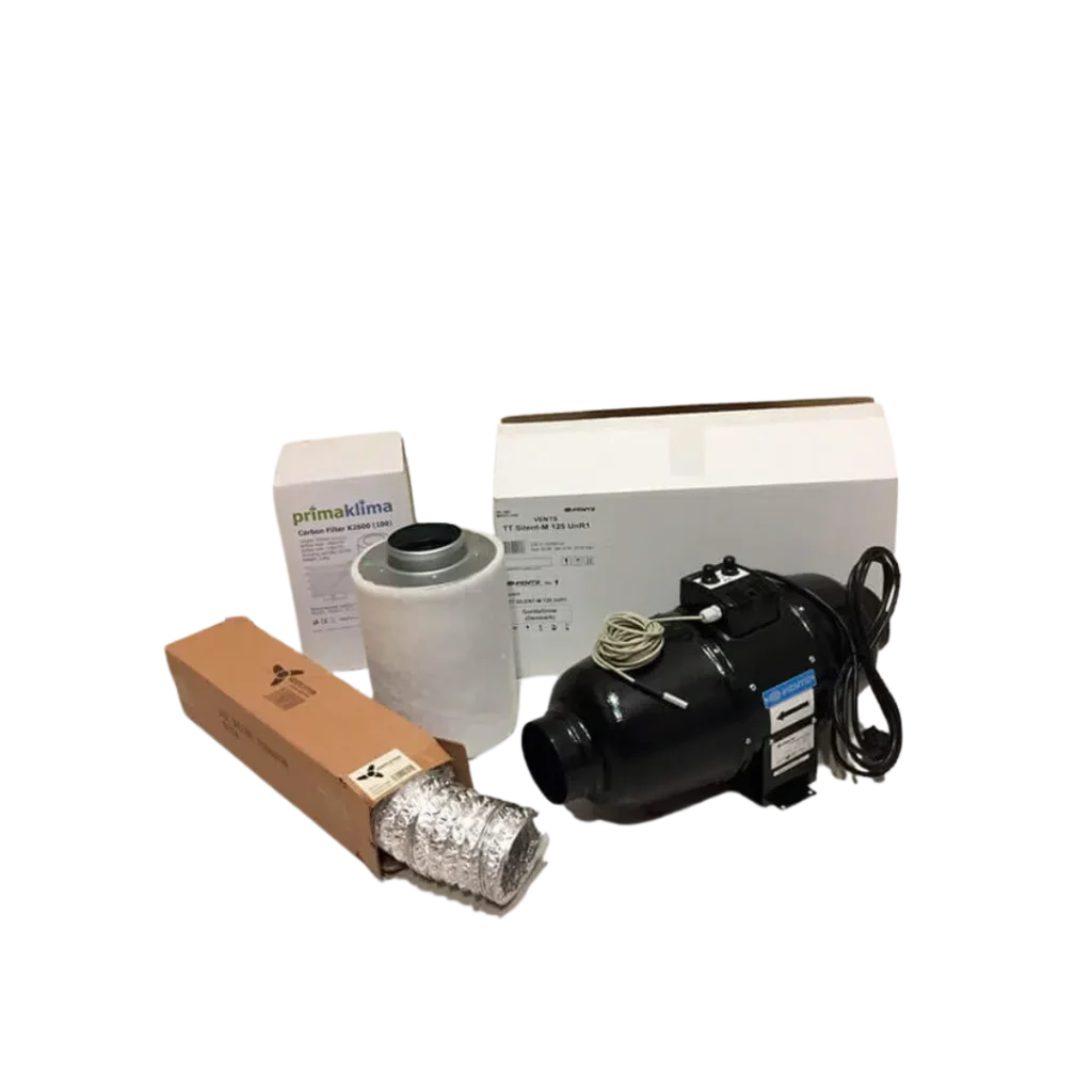 Vents UltraSilent - Komplet Kit Med temp styring