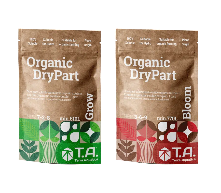 Organic DryPart grow og bloom 1kg - Terra Aquatica