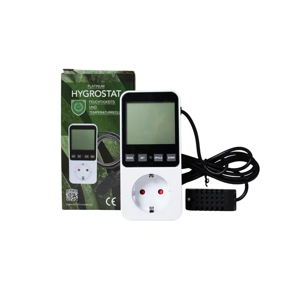 Hygrostat 16A – Digital styring med ekstern sensor