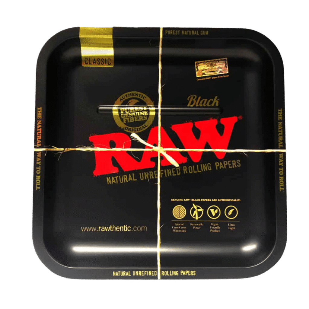 Raw Black Square Tray