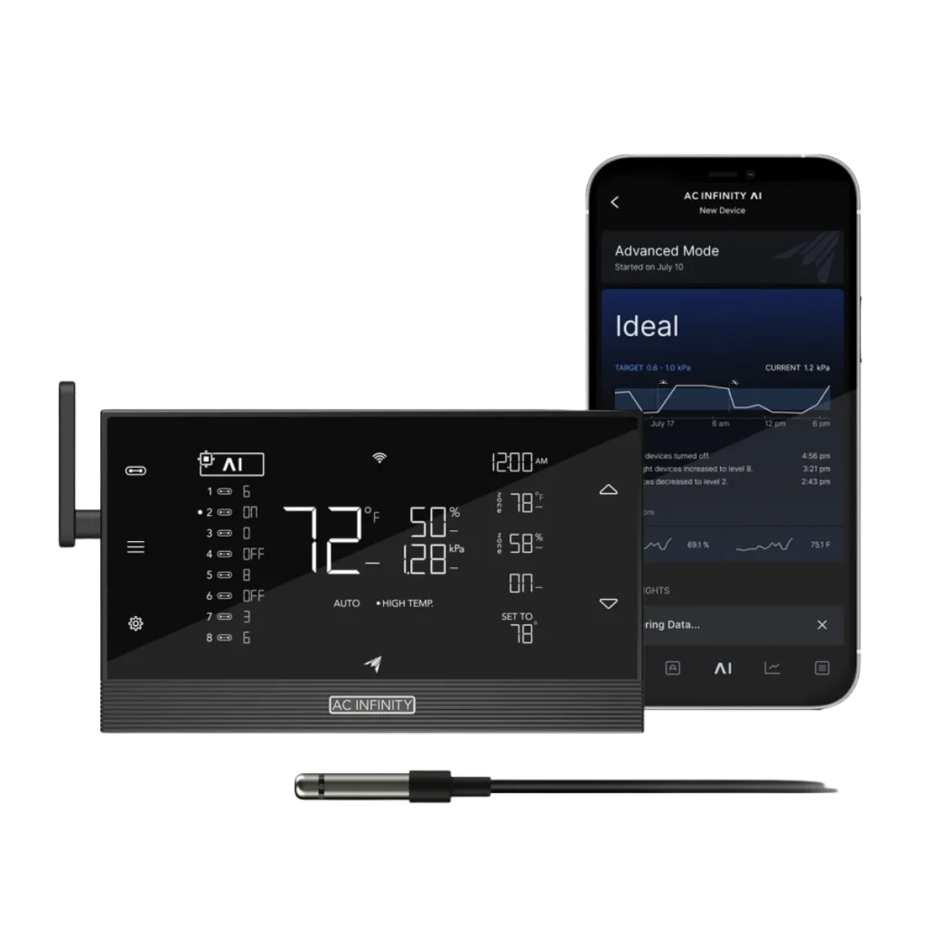 AC Infinity Controller AI+ – Intelligent 8-port klima- og miljøcontroller