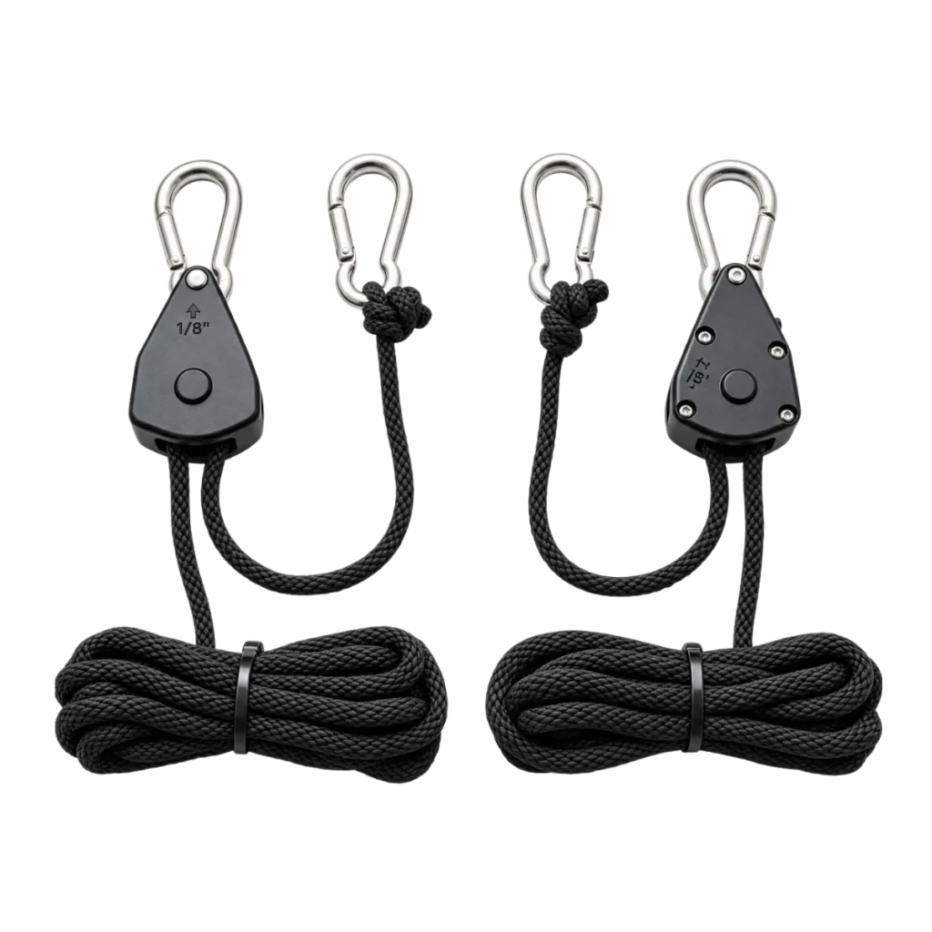 Rope rachet - 70kg lampe ophæng